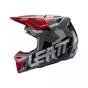 Leatt 8.5 Composite 2024 Мотошлем Forge Красный