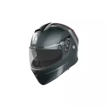 AGV Streetmodular E2206 MPLK Modularhelm Matt Grey / Silver / Red
