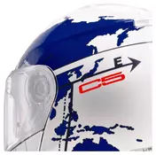 C5 Globe Blue Бело-синий