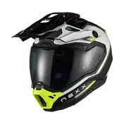 Nexx X.rally Raid Мотошлем White Yellow Желтый