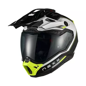Nexx X.rally Raid Мотошлем White Yellow Желтый