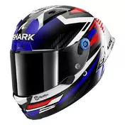 SHARK Aeron-GP Fim Racing #1 Firstlap integralhelm Carbon / Blue / Red