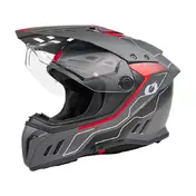 O Neal Sierra Rs Echo Мотошлем Black Red Красный