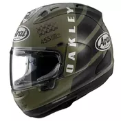 ARAI RX-7V Evo Maverik Oakley integralhelm dark green / black