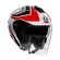 Agv Irides E2206 Tolosa Мотошлем Black Grey Red Красный
