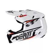 Leatt 3.5 Jr V.25 Мотошлем White Белый