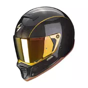 Scorpion Exo-hx1 Carbon Se Мотошлем Black Gold Золотистый