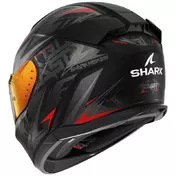 Shark D-skwal 3 Blast-r Mat Мотошлем Black Red Красный