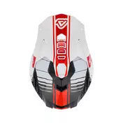 Acerbis Airstrike-c Мотошлем White Red Белый