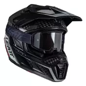 Leatt Adv 9.5 Carbon V.25 Мотошлем Black Черный