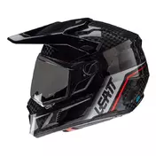 Leatt Adv 9.5 Carbon V.25 Мотошлем Black Черный