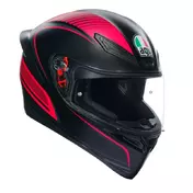 Agv K1 S E2206 Warmup Мотошлем Black Pink Розовый