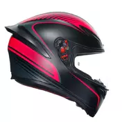 Agv K1 S E2206 Warmup Мотошлем Black Pink Розовый