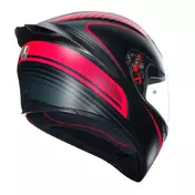 Agv K1 S E2206 Warmup Мотошлем Black Pink Розовый