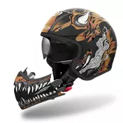 Airoh J110 Oni Мотошлем Gloss Золотистый