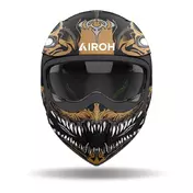 Airoh J110 Oni Мотошлем Gloss Золотистый