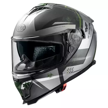 Premier Typhoon Ba Mily Bm Мотошлем Green Зеленый