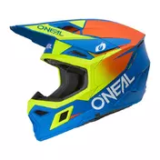 O Neal 3 Srs Youth 2206 Solid Мотошлем Neon Blue Синий