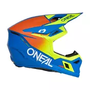 O Neal 3 Srs Youth 2206 Solid Мотошлем Neon Blue Синий