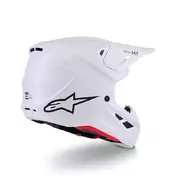 Alpinestars Sm7 2206 Solid Мотошлем White Glossy Белый