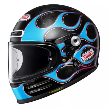 Shoei Glamster 06 Blast Tc-2 Мотошлем Blue Синий