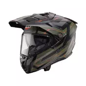 Caberg Tanami Ranger Мотошлем Green Orange Matt Зеленый