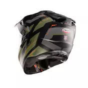 Caberg Tanami Ranger Мотошлем Green Orange Matt Зеленый