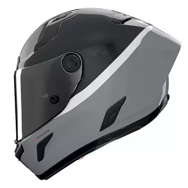 Nolan X-804 Rs Ultra Carbon Doc Мотошлем Grey Серый