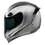 Icon Airframe Pro Quicksilver мотошлем серебряный