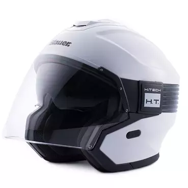 Blauer Hacker Мотошлем White Белый