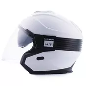 Blauer Hacker Мотошлем White Белый