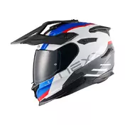 Nexx Y.travl Quest Мотошлем White Red Blue Синий