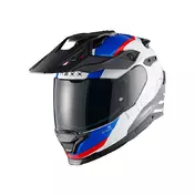 Nexx Y.travl Quest Мотошлем White Red Blue Синий