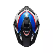 Nexx Y.travl Quest Мотошлем White Red Blue Синий