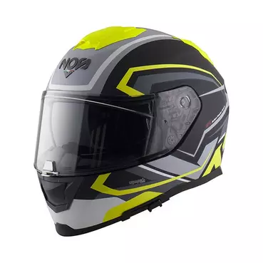 Nos Ns-11f Shure Мотошлем Yellow Matt Желтый