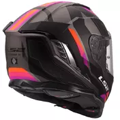 Ls2 Ff818 Storm 3 Sporty Мотошлем Grey Purple Серый