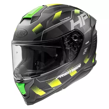 Premier Hyper 22.06 Мотошлем Hp 6 Bm Yellow Желтый