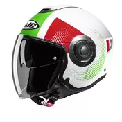Hjc I40n Pyle Мотошлем White Green Red Зеленый