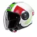 Hjc I40n Pyle Мотошлем White Green Red Зеленый