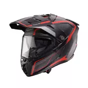 Caberg Tanami Matt Carbon Gravity Мотошлем Red Красный