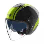 Nolan N20.2 визор Dolce Vita Мотошлем Black Green Зеленый