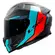 LS2 FF811 Vector II Carbon Grid integralhelm Голубой