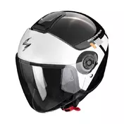 Scorpion Exo City 2 Mall Мотошлем Black White Silver Черный