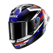 Shark Aeron Gp Fim Racing Firstlap Мотошлем Blue Синий