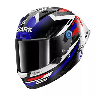 Shark Aeron Gp Fim Racing Firstlap Мотошлем Blue Синий