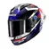 Shark Aeron Gp Fim Racing Firstlap Мотошлем Blue Синий