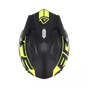 Acerbis Jet Aria 2206 Graphic Мотошлем Black Yellow Желтый