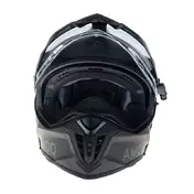 Amoq Recoil Carbon Adv Blackout Мотошлем Matt Черный