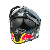 Kini Red Bull Adv X 2.0 Мотошлем Blue White Синий