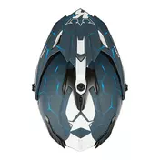 Kini Red Bull Adv X 2.0 Мотошлем Blue White Синий